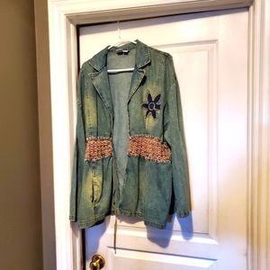 Plus size Jean jacket